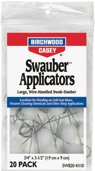 Cleaning Equipment Birchwood Casey BIR 41110          SWAUBER APPLICATORS        20PK • Model: 